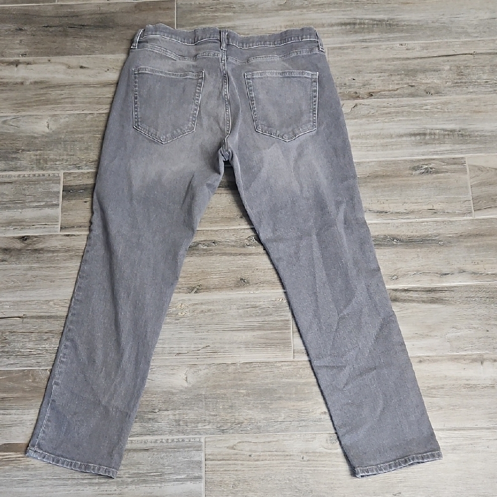 Goodthreads Men's Washed Gray Straight Jeans - Picture 5 of 6
